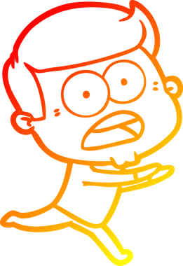 İnsan tarafından çizilmiş bir çizgi film karakteri.