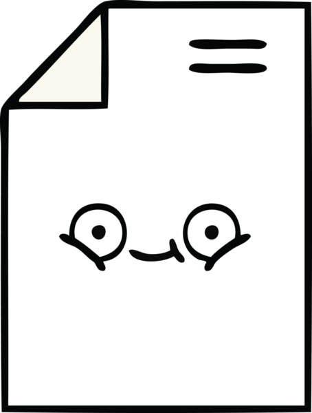 Bir insan tarafından çizilmiş bir kağıt karikatürü.