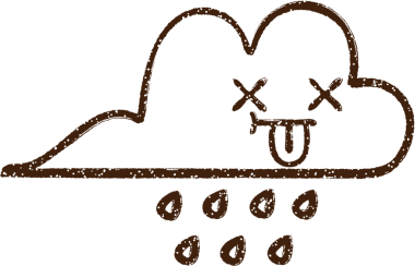 Bir insan tarafından çizilen Yağmur Bulutu Kömürü