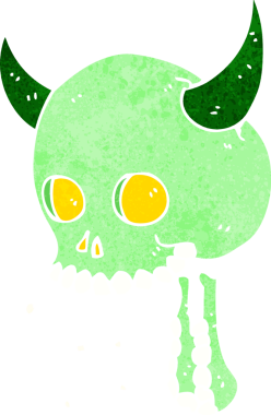 Bir insan tarafından çizilmiş el çizimi karikatür