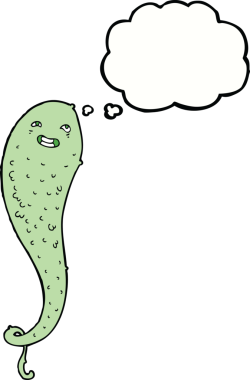 Bir insan tarafından çizilmiş düşünce baloncuklu karikatür hayaleti.