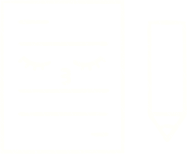 Bir insan tarafından çizilen Kağıt ve Kalem Tebeşiri