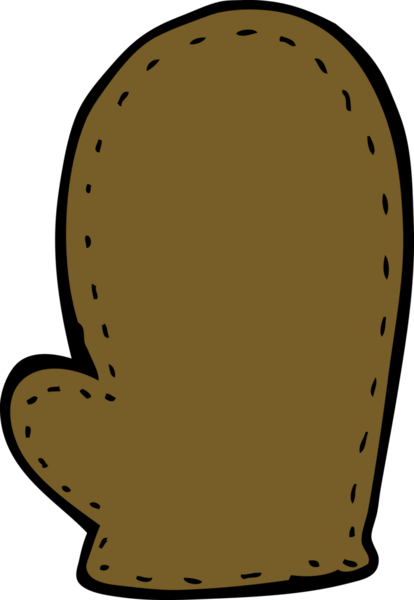 Bir insan tarafından çizilmiş karikatür fırını.