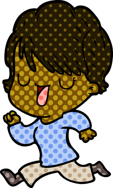 Bir insan tarafından çizilmiş bir karikatür kadın konuşuyor.