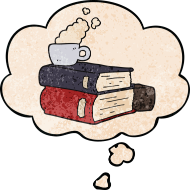 çizgi roman ve kahve fincanı insan tarafından çizilmiş grunge desenli.