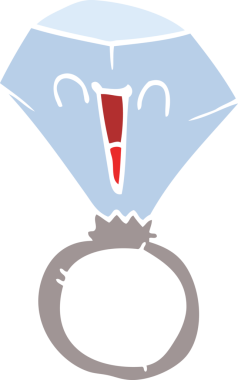 Bir insan tarafından çizilmiş gülen surat yüzüğü.