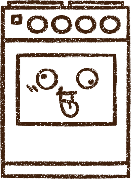 Bir insan tarafından çizilmiş fırın kömürü.