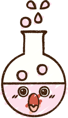 Bir insan tarafından çizilen Kimyasal Reaksiyon Tebeşiri