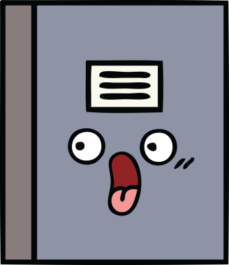 Bir insan tarafından çizilmiş güzel bir defter karikatürü.