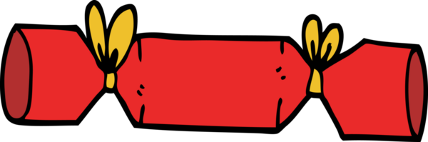 Bir insan tarafından çizilmiş karikatür krakeri.