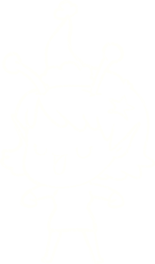 Bir insan tarafından çizilen neşeli uzaylı tebeşiri.