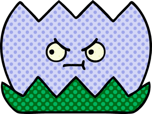 Bir insan tarafından çizilmiş bir nilüfer çiçeği çizgi filmi.