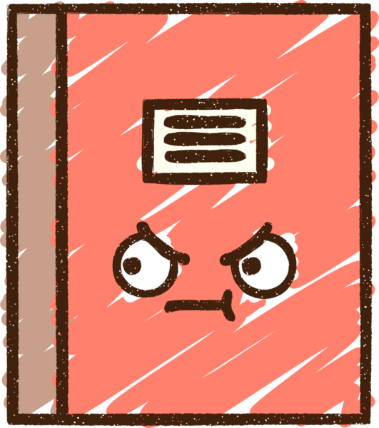 Bir insan tarafından çizilen Okul Defteri Tebeşiri