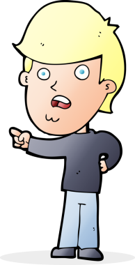 Bir insan tarafından çizilmiş bir karikatür.