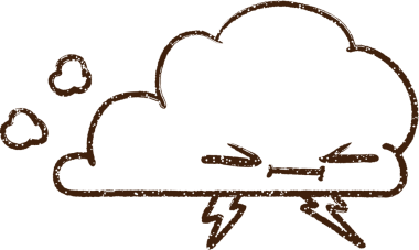 Kızgın Fırtına Kömürü Bir insan tarafından çizilmiş