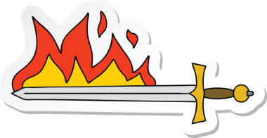 Bir insan tarafından çizilmiş garip bir el çıkartması.