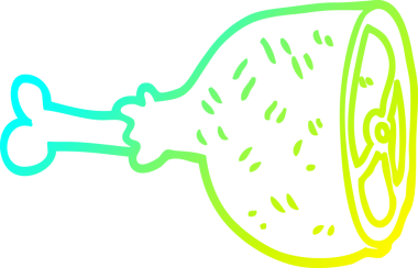 Bir insan tarafından çizilmiş bir et karikatürü çizimi.