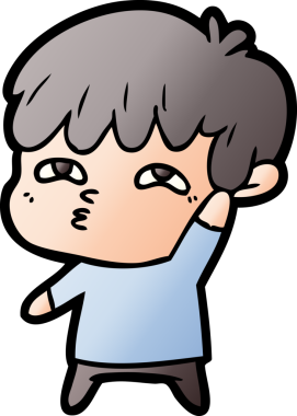 Bir insan tarafından çizilmiş garip bir adam.