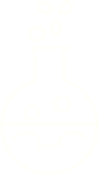 Bir insan tarafından çizilen köpüren Kimyasal Tebeşir Çizimi
