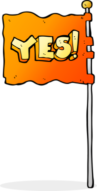 Bir insan tarafından çizilmiş bir karikatür.