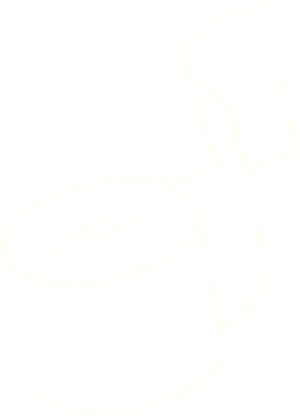 Bir insan tarafından çizilmiş tuvalet kağıdı tebeşiri.