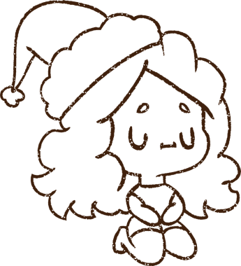 Bir insan tarafından çizilen neşeli kadın kömürü.