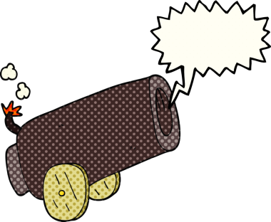 Bir insan tarafından çizilmiş serbest çizilmiş çizgi roman konuşma balonu karikatür topu