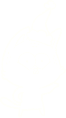 Bir insan tarafından çizilen Noel Kedisi Tebeşiri