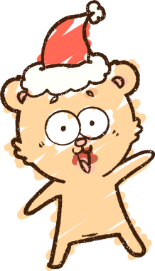 Bir insan tarafından çizilmiş Noel Tebeşiri