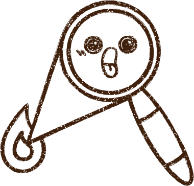 Bir insan tarafından çizilen Büyüteç Kömür Çizimi