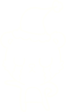 Ağlayan Ayı Tebeşiri Bir insan tarafından çizilmiş