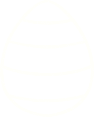 Bir insan tarafından çizilmiş Paskalya Yumurtası Tebeşiri