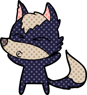 Bir insan tarafından çizilmiş bir kurt düdüğü.