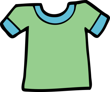 Bir insan tarafından çizilmiş karikatür tişörtü