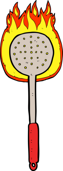 bir insan tarafından çizilmiş mutfak gereçleri