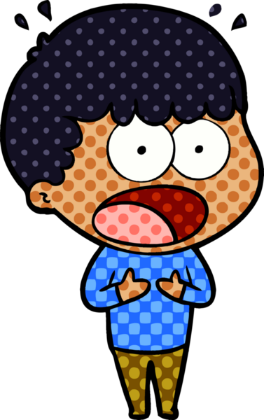 Bir insan tarafından çizilmiş bir karikatür.