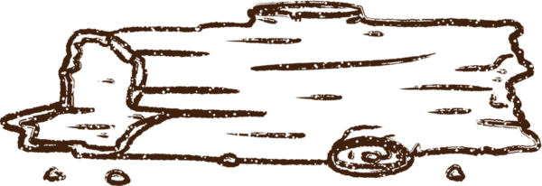 Oyuk Kütük Kömürü Bir insan tarafından çizilmiş