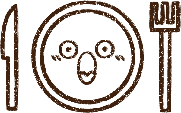 Bir insan tarafından çizilmiş Akşam Yemeği Kömürü Çizimi