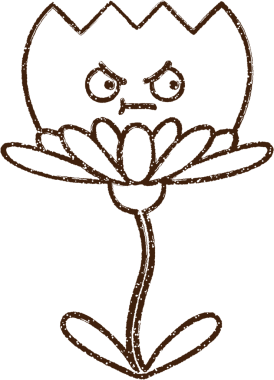 Bir insan tarafından çizilen Çiçek Kömürü