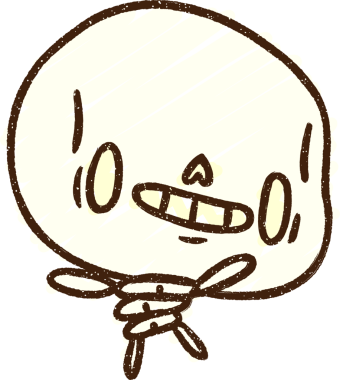 Bir insan tarafından çizilmiş şirin iskelet tebeşiri.