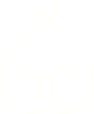 Bir insan tarafından çizilen Mutlu Armut Tebeşiri