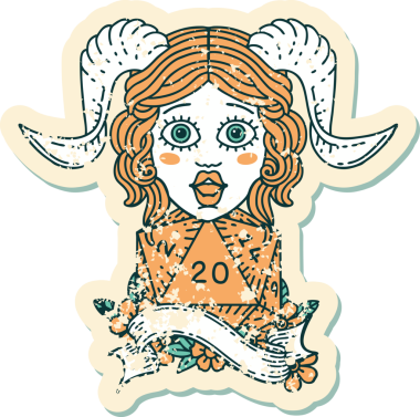 Retro Dövme Biçimi Bir insan tarafından çizilmiş doğal yirmi zar atışıyla düzenleme