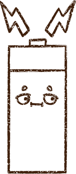 Bir insan tarafından çizilen Batarya Kömürü