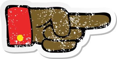 Bir insan tarafından çizilmiş bir çizgi filmin sıkıntılı çıkartması.