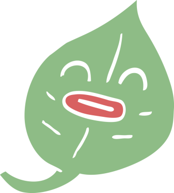 Bir insan tarafından çizilmiş karalama yaprağı.