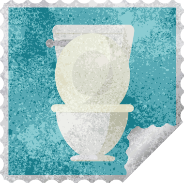 Bir insan tarafından çizilmiş tuvalet kağıdı etiketini aç