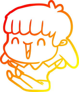 Bir insan tarafından çizilmiş bir karikatür kadın çizimi