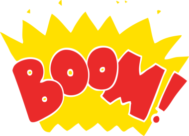 Bir insan tarafından çizilmiş düz renk çizimi çizgi film kelimesi