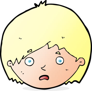 Bir insan tarafından çizilmiş mutsuz çocuk çizgi filmi.