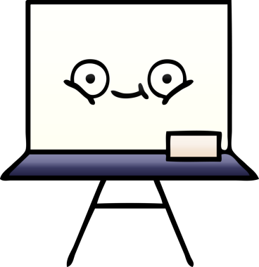 Bir insan tarafından çizilmiş beyaz bir karikatür.